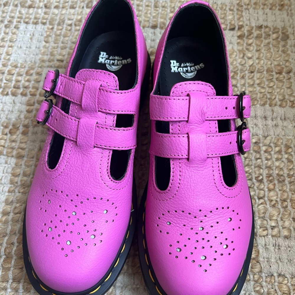 Dr. Martens Pink Mary Jane Shoes
